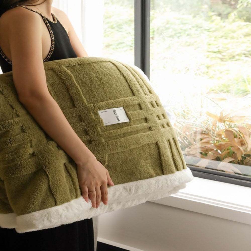 Norvo | Cosmo Fluffy Vinter Tredimensjonal Varm Teppe