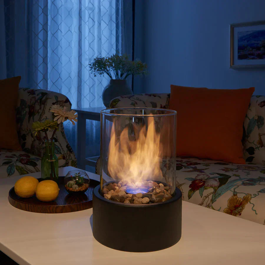 Norvo | Røykfri Bord Bioetanol Peis – Ekte Flammer med Skandinavisk Design