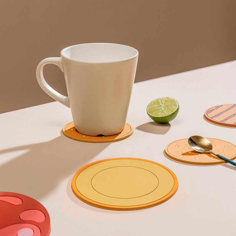 Norvo | Kreativ Hamburger-form Coaster Sett