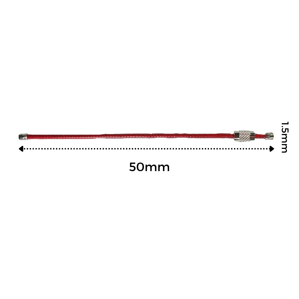 Pakke med fleksible nøkkelringer