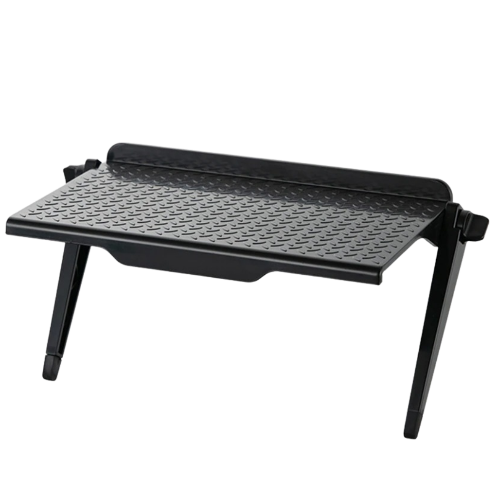 Multifunksjonell skjermhylle skrivebord