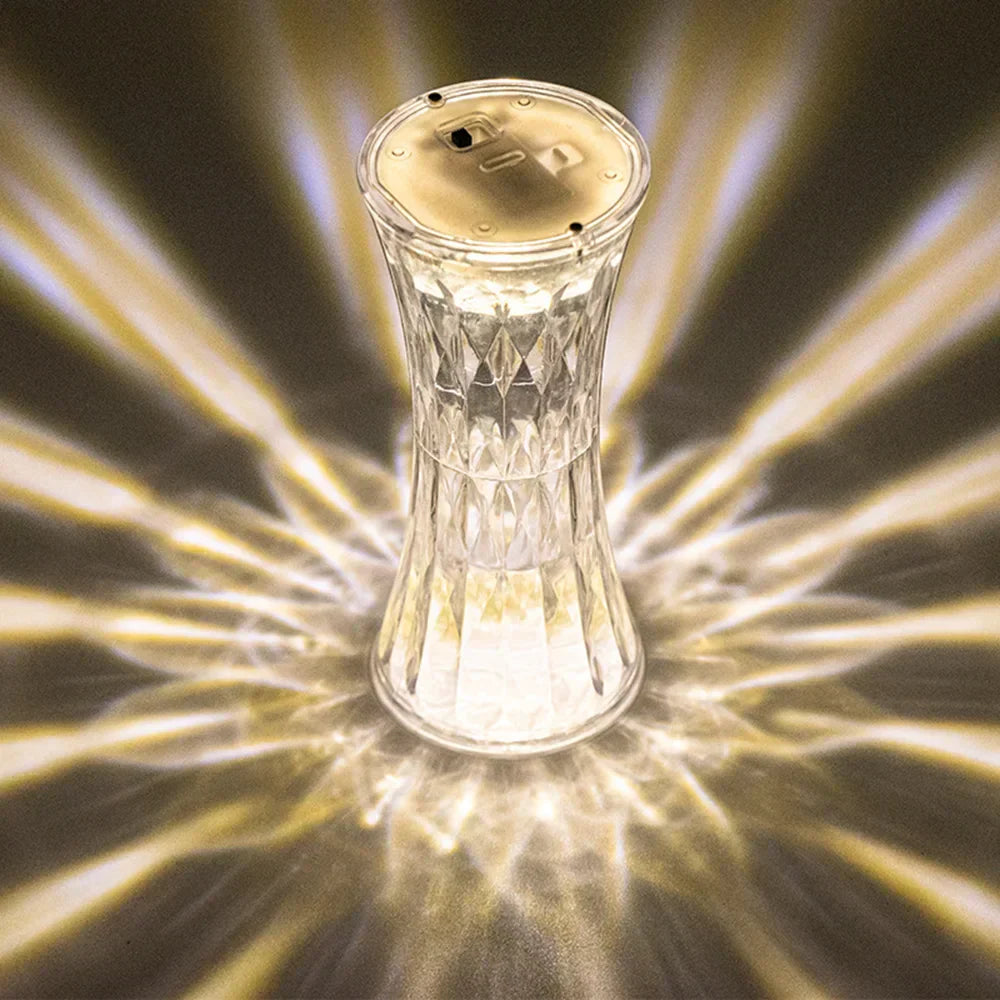 Norvo | DazzleLite - Luksus diamantformet LED leselampe