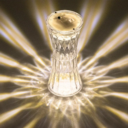 Norvo | DazzleLite - Luksus diamantformet LED leselampe