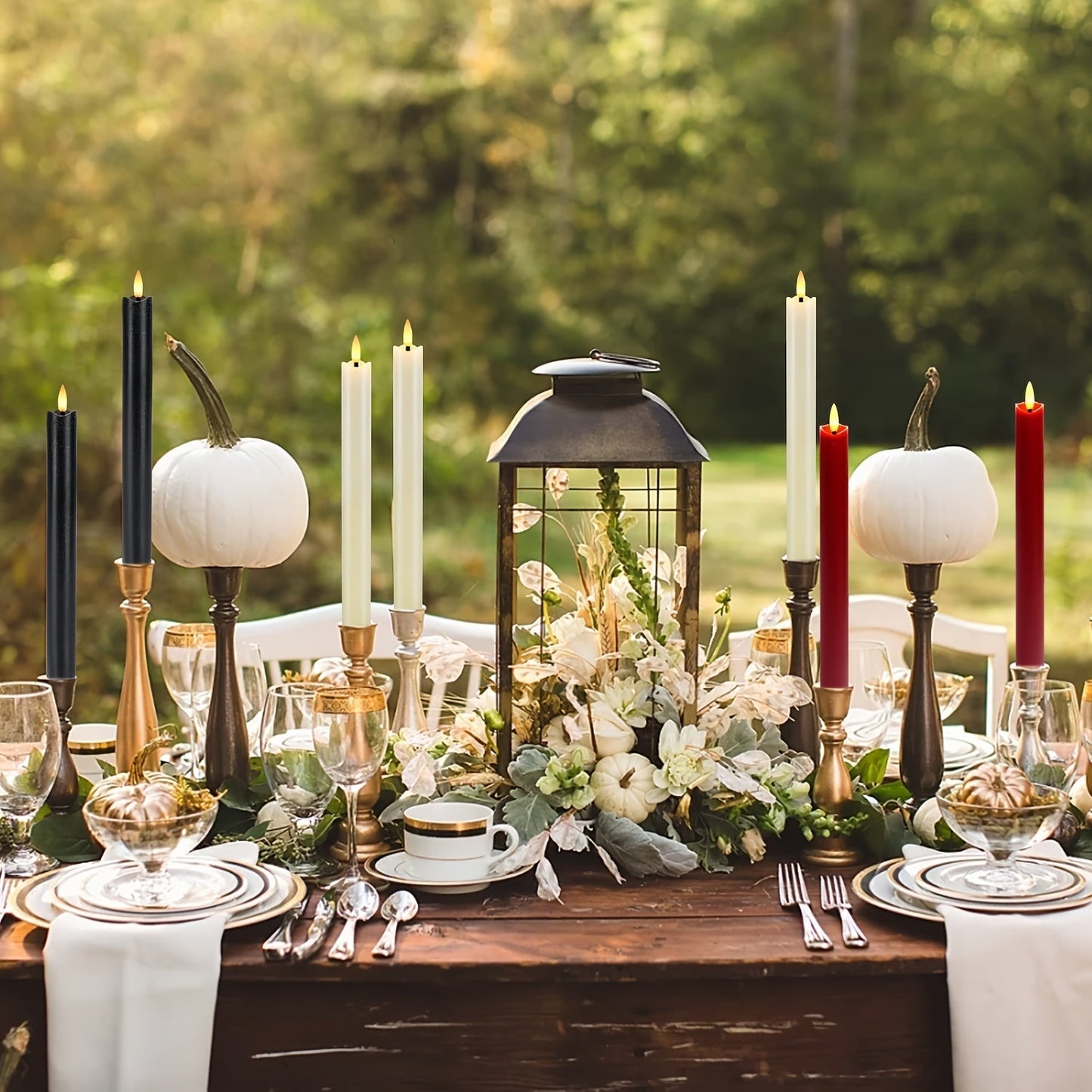 Norvo | CandleLuxe – 6 LED taperlys med fjernkontroll for luksuriøs eventbelysning