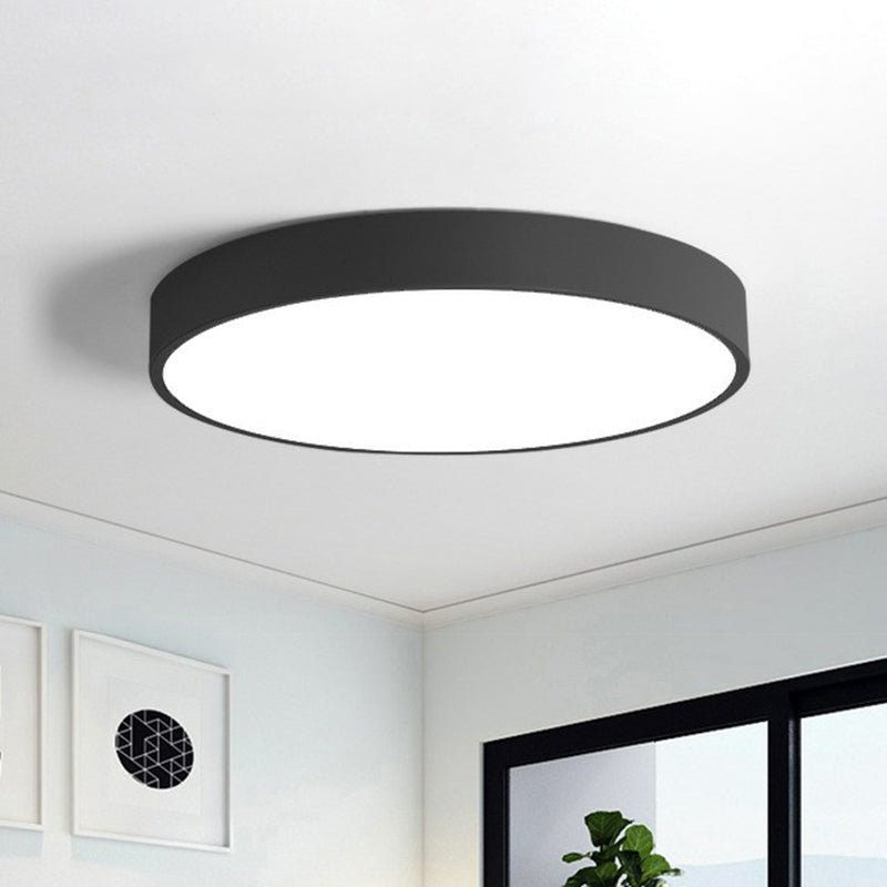 Norvo | Slank rund LED-lampe for soverom og stueinteriør