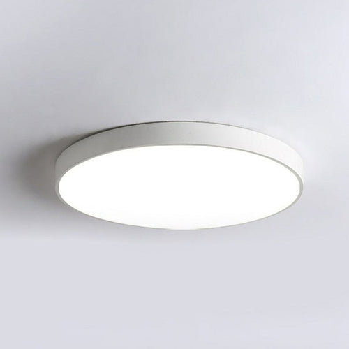 Norvo | Slank rund LED-lampe for soverom og stueinteriør