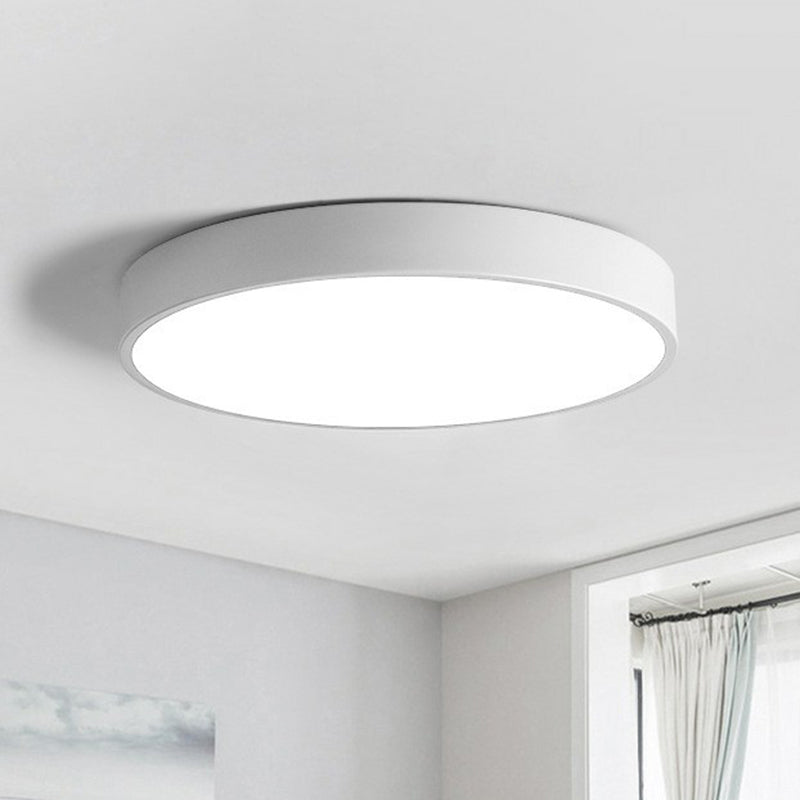 Norvo | Slank rund LED-lampe for soverom og stueinteriør