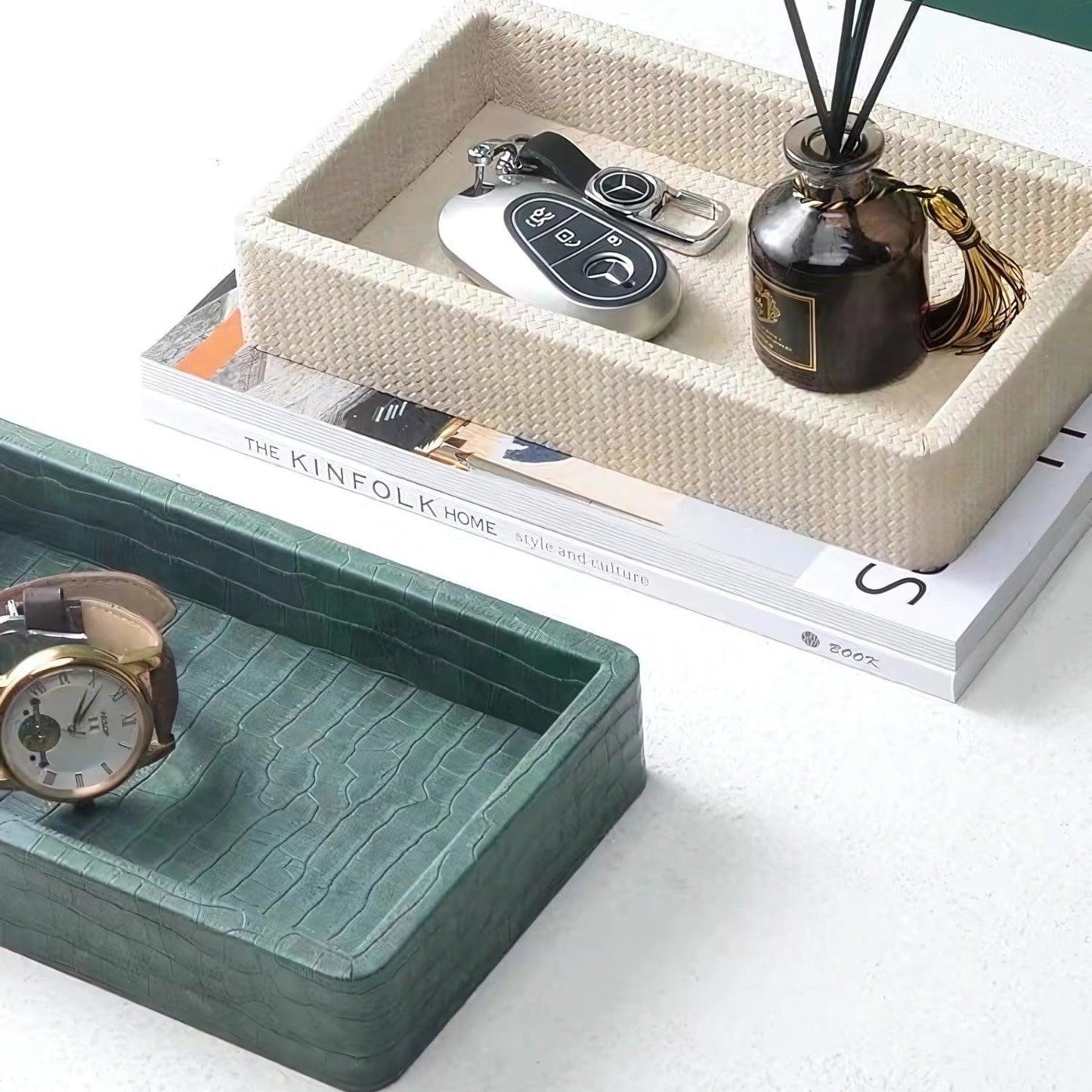 Norvo | Croc Luxe Organiser Tray Box