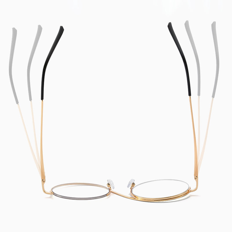 Norvo | Cross Halbrand Runde Briller 95929