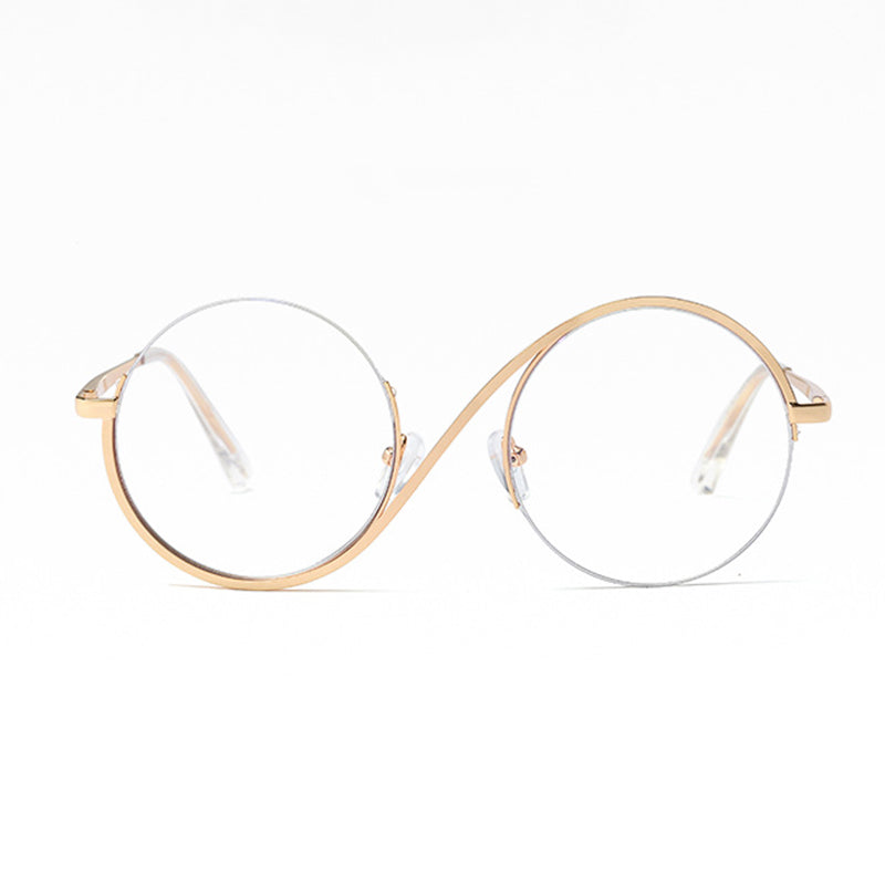 Norvo | Cross Halbrand Runde Briller 95929
