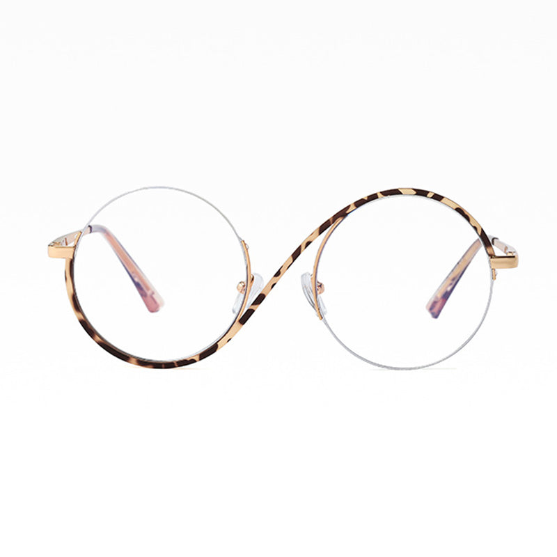 Norvo | Cross Halbrand Runde Briller 95929