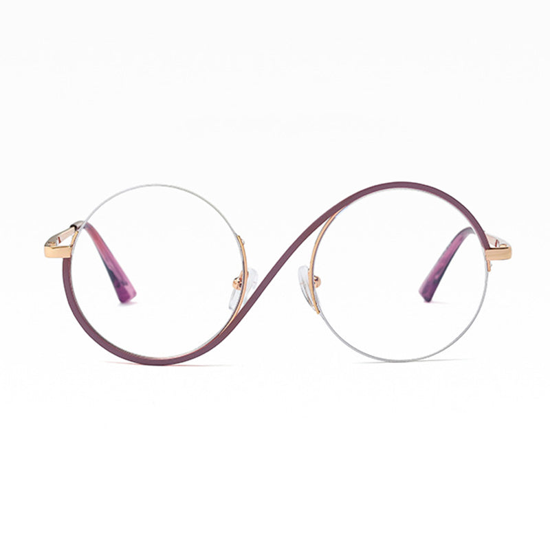 Norvo | Cross Halbrand Runde Briller 95929