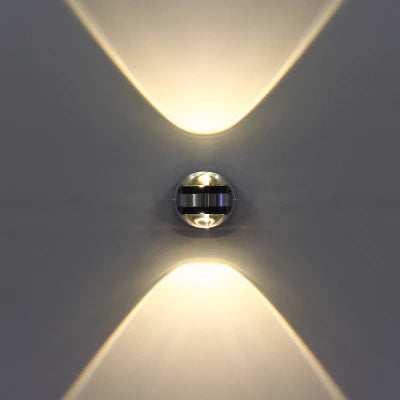 Moderne LED Vegglampe Laget av Krystall – Dekorativ Krystall Vegglampe | Norvo