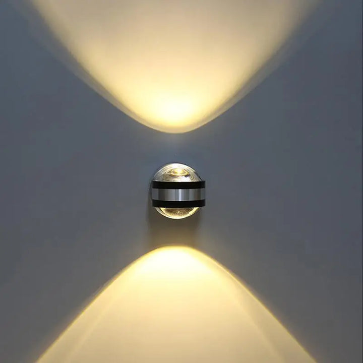 Moderne LED Vegglampe Laget av Krystall – Dekorativ Krystall Vegglampe | Norvo