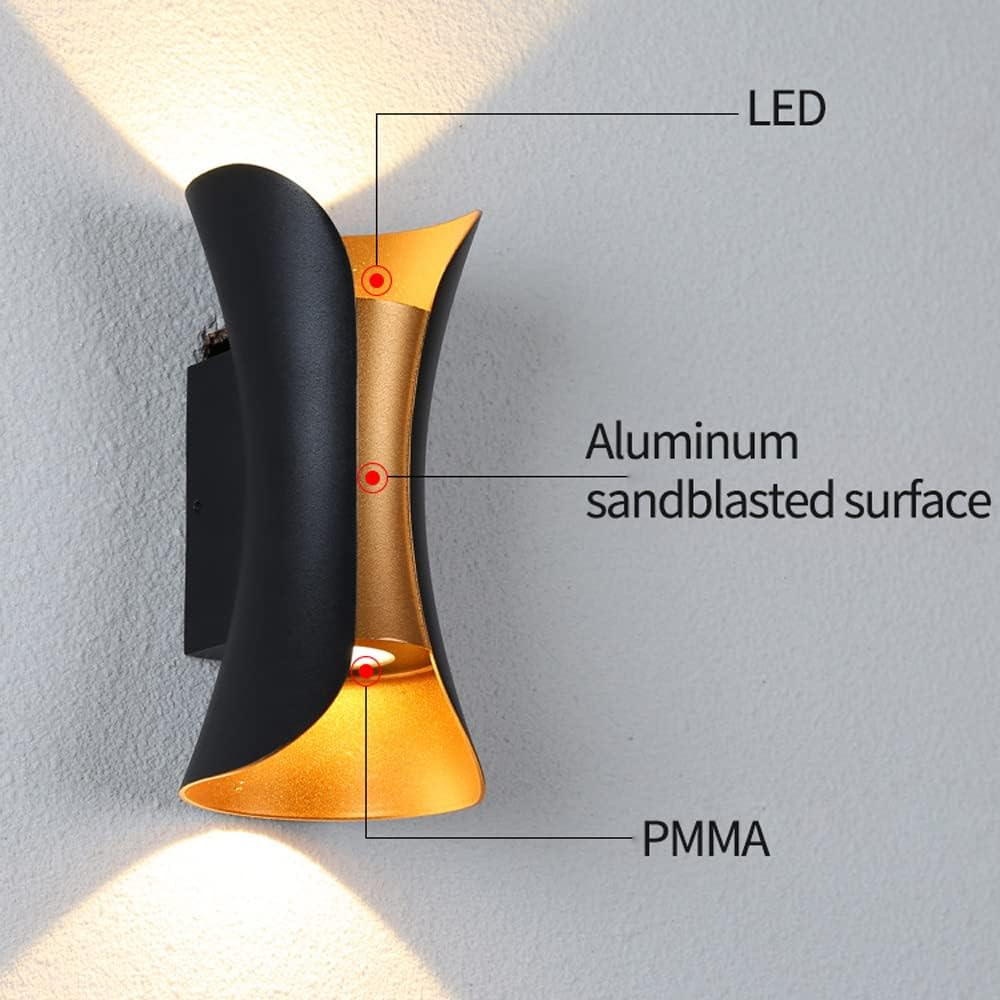 Norvo | Utendørs LED Vegglampe Aluminium Vanntett