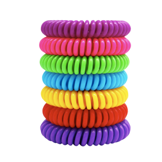Myggavstøtende vanntette armbånd (10 stk)