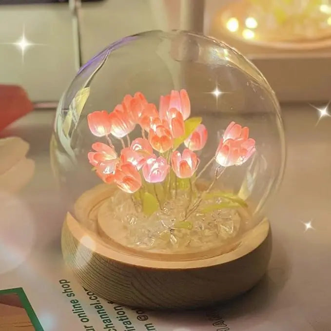 Norvo | DIY Glass Tulip Globe Lamp