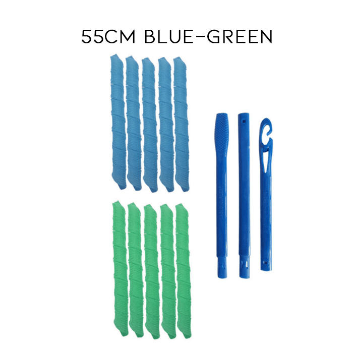 Norvo | DIY Spiral Curlers for Healthy, Heat-Free Curls