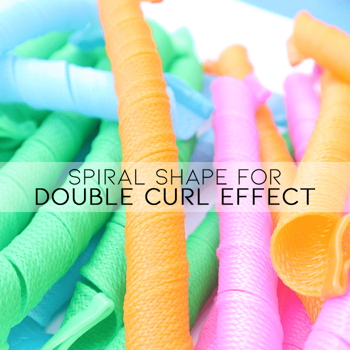 Norvo | DIY Spiral Curlers for Healthy, Heat-Free Curls