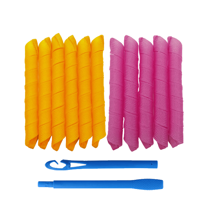 Norvo | DIY Spiral Curlers for Healthy, Heat-Free Curls