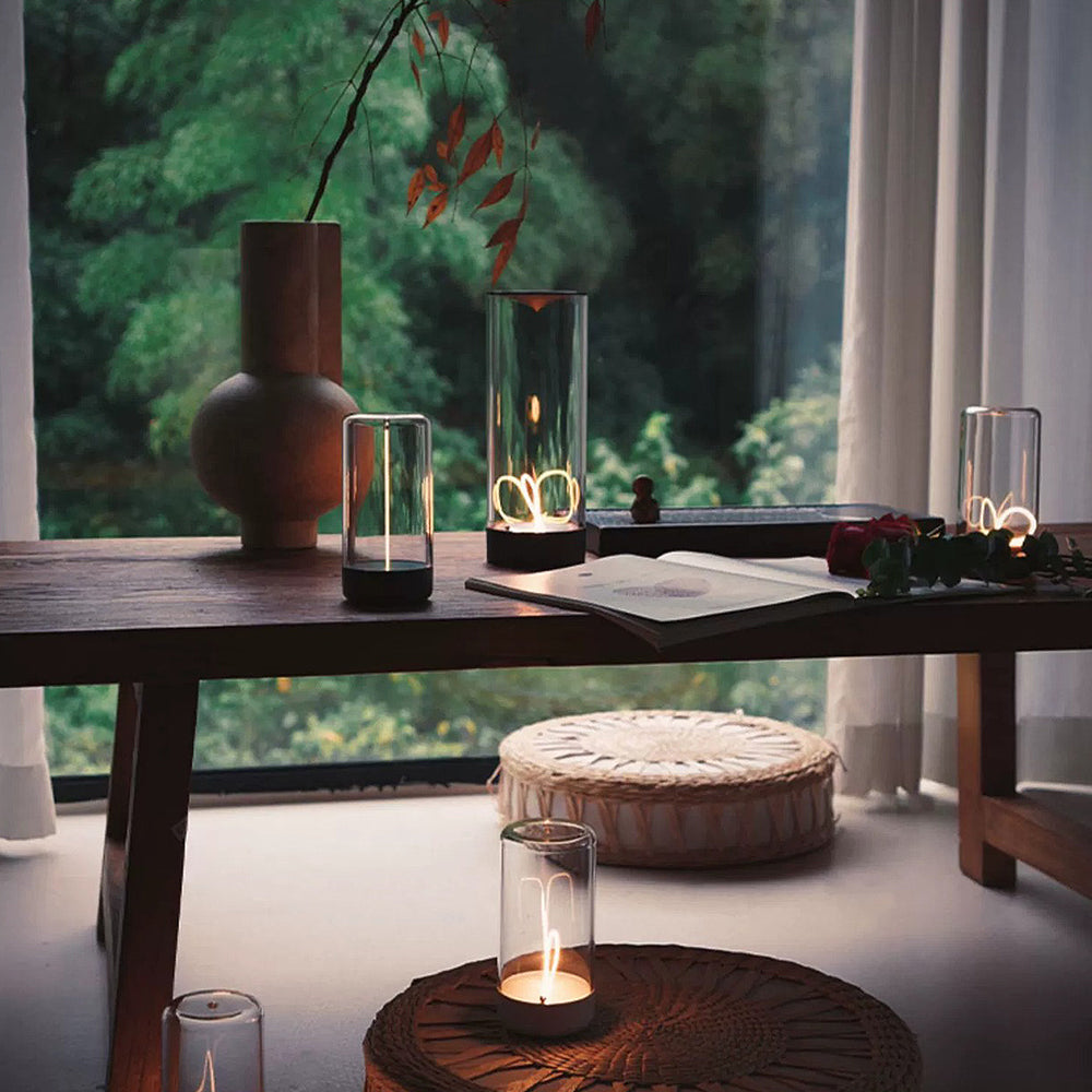 Norvo | FlexiGlow Bordlampe - Modern Magnetisk Trådløs Bordlampe