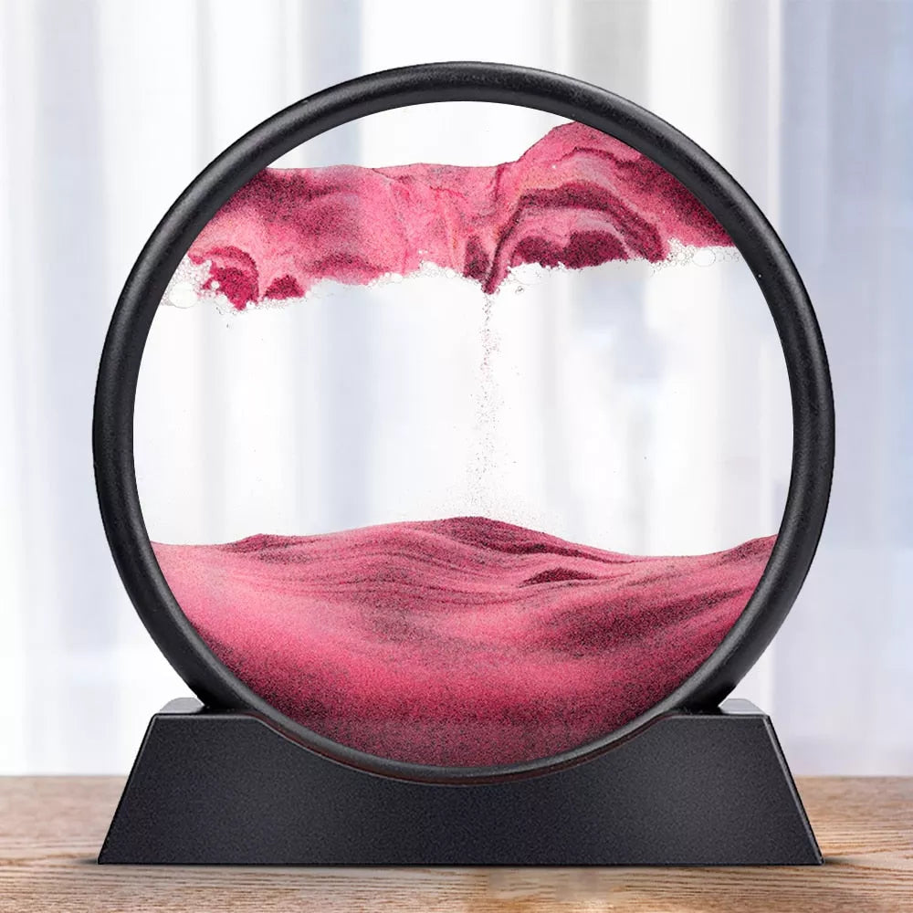 Norvo | 3D timeglass dyp sjø sand landskap