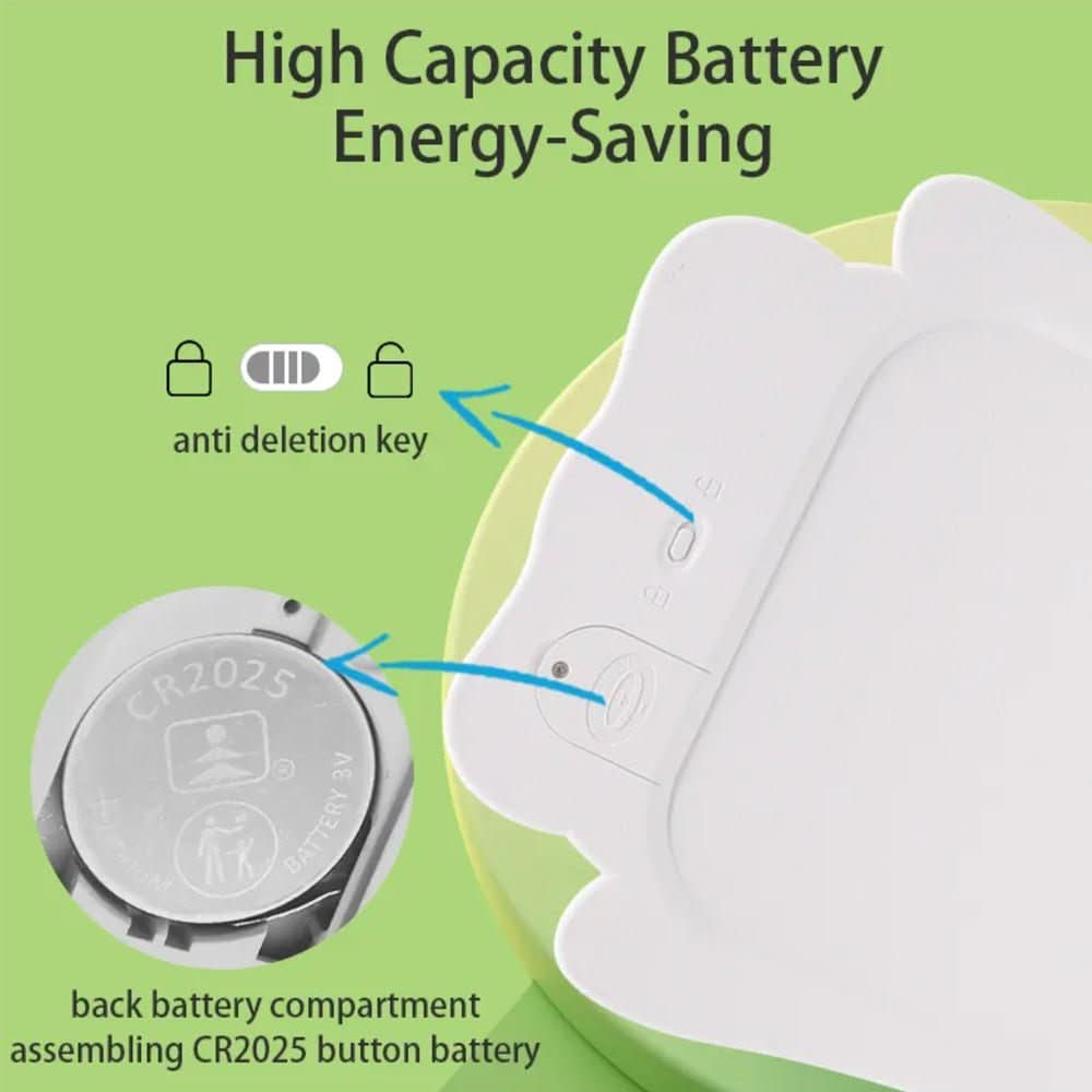 Norvo | Barnas skrivebrett med dyremønster og stylus for kreativ læring