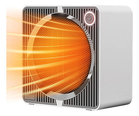 Norvo | 500W Elektrisk PTC Keramisk Varmer | Rask Oppvarming, Energisparende og Trygg for Innendørs Bruk om Vinteren