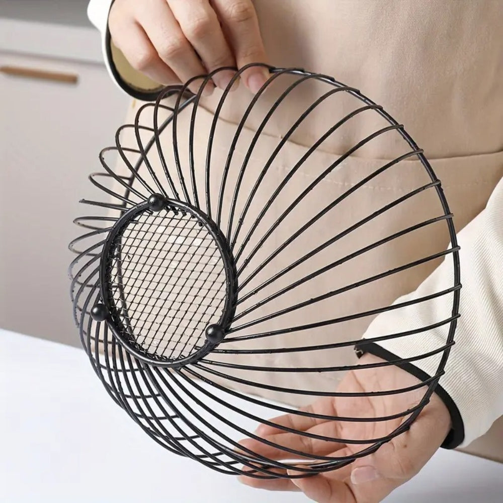 Norvo | Dekorativ Rund Jern Fruktfat