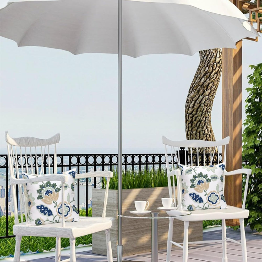 Norvo | Denza Landlig Blomster Plysj Putetrekk