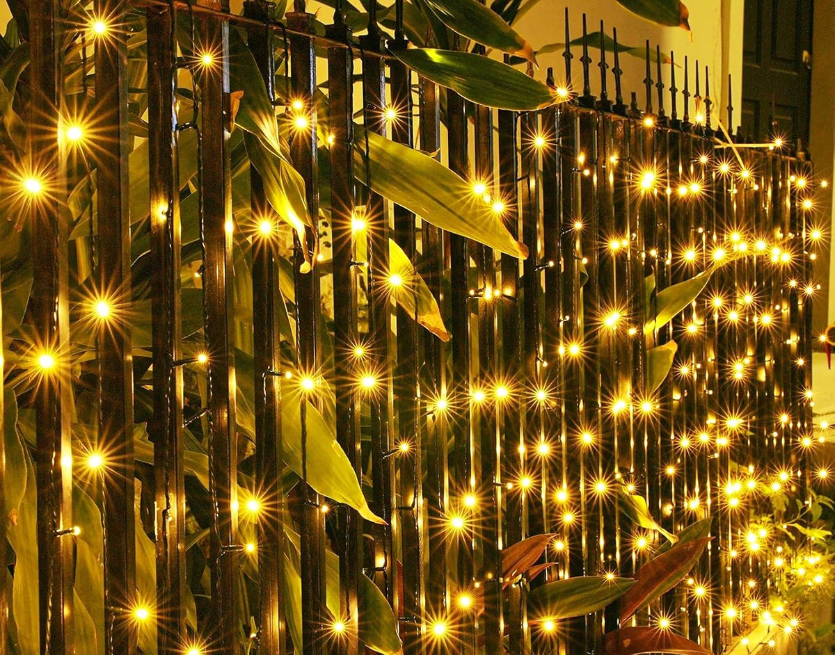 Norvo | Halloween LED Lyslenke – Lilla og Oransje Fejlampker til Utendørs Terrasse, Hage, Gate, Hjem, Jul og Festdekorasjon