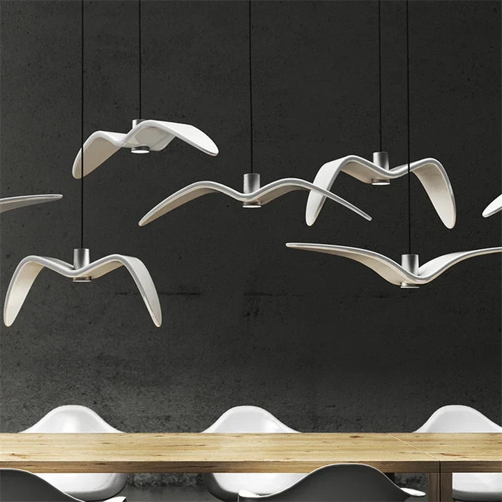 Moderne Designer Fugl Lys – Kreativ Pendellampe for Stue eller Spiserom | Norvo