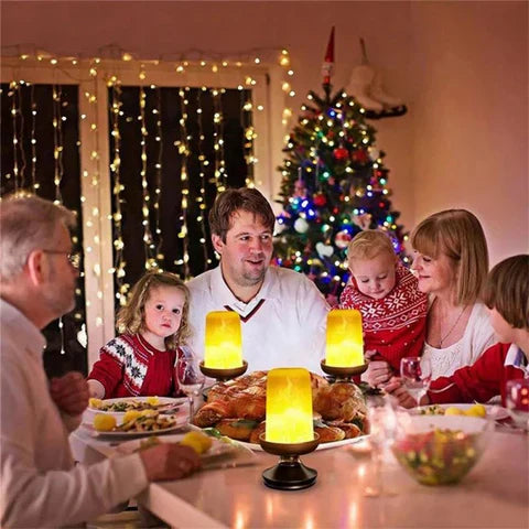 Norvo | Flakkende Flamme LED Lyspære | Energieffektiv, Sikker og Ideell for Kosen Hjemmeatmosfære