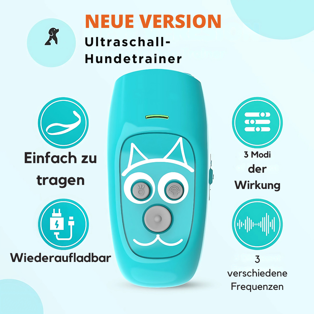 Norvo | Ultralyd Hund Anti-Bjeff Enhet - Effektiv Trening for Ro og Harmoni!