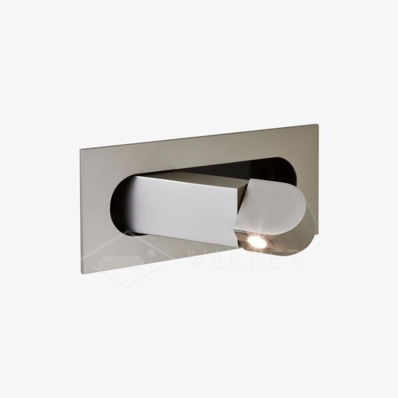 Norvo | LED Nattbordslampe LUMEVIA | 3 Lysfarger | Aluminiumlegering | Ø19 cm x H8 cm | Med Trykknapp
