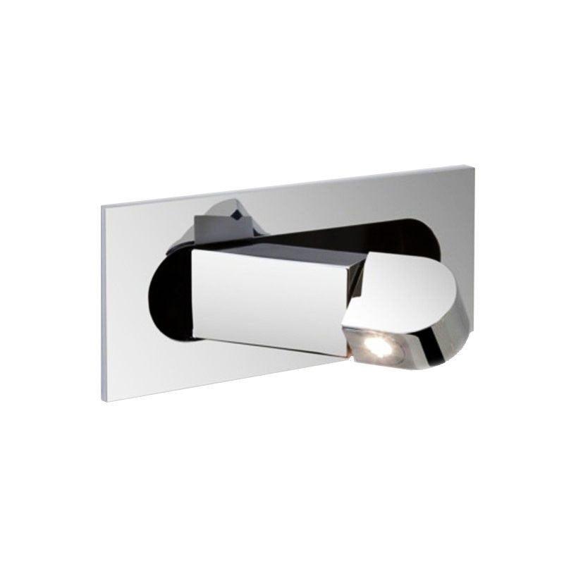 Norvo | LED Nattbordslampe LUMEVIA | 3 Lysfarger | Aluminiumlegering | Ø19 cm x H8 cm | Med Trykknapp