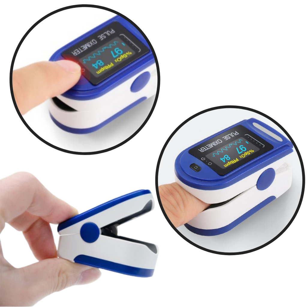 Digitalt fingertupp pulsoksymeter
