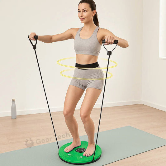 Norvo | Waist Whisper Twisting Disc Pro | Magnetisk Massasje Balansebrett for Kjerne Styrke & Midje Trening Hjemme