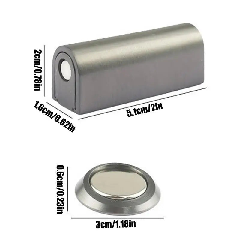 Norvo | Magnetisk Dørstopper laget av Rustfritt Stål