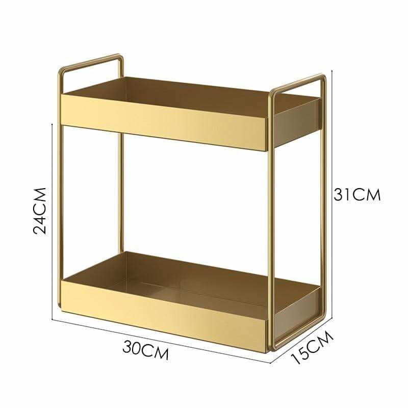 Norvo | LUXTRAY – Luksuriøs Metall Organizer Fat