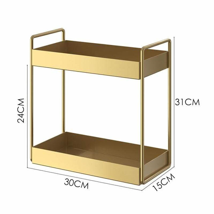 Norvo | LUXTRAY – Luksuriøs Metall Organizer Fat
