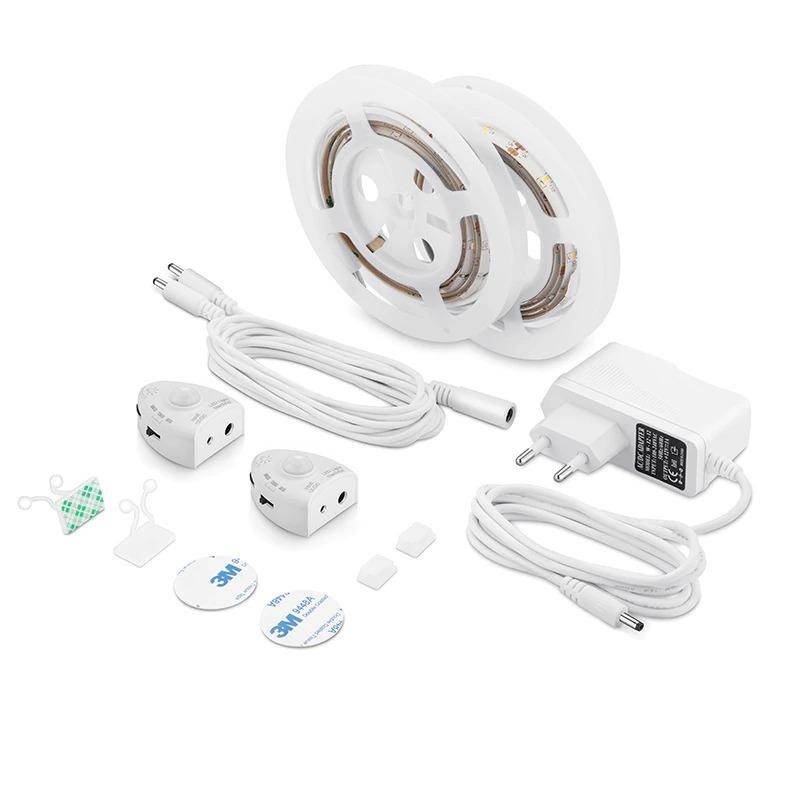 Norvo | LED-lampe seng med bevegelsessensor - Under sengen lys bevegelser aktivert LED