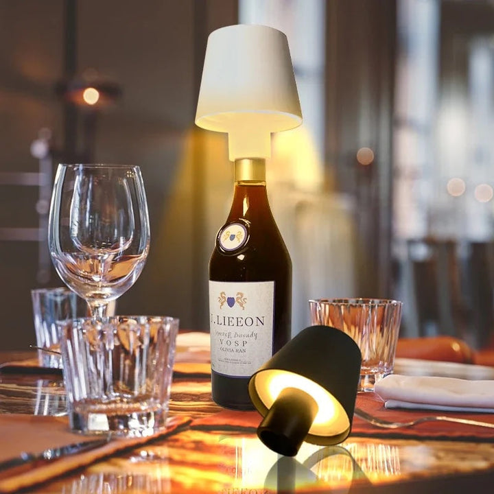 Norvo | Bottlelight - Trådlampet, oppladbar lampe for flasker