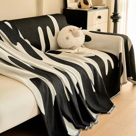 Norvo | Dripping Color Chenille Sofa Cover