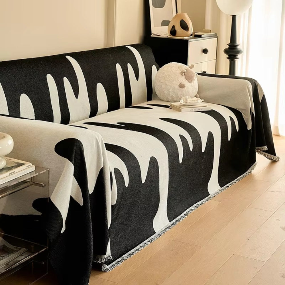 Norvo | Dripping Color Chenille Sofa Cover