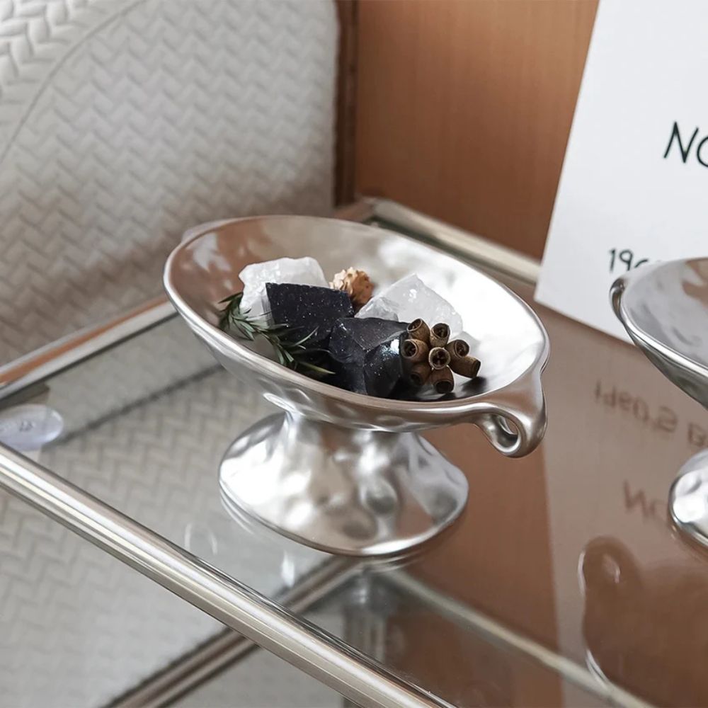 Norvo | Dual-Øre Keramisk Oval Organisator