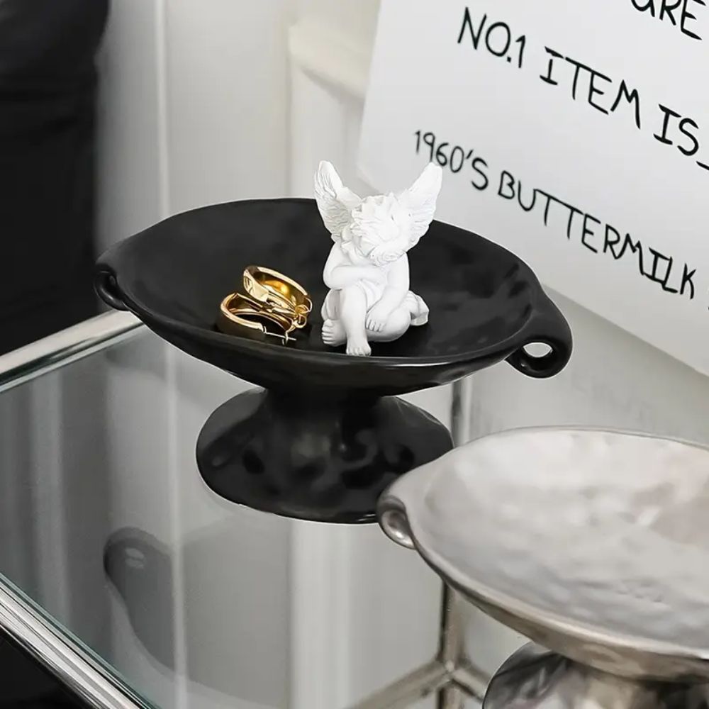 Norvo | Dual-Øre Keramisk Oval Organisator