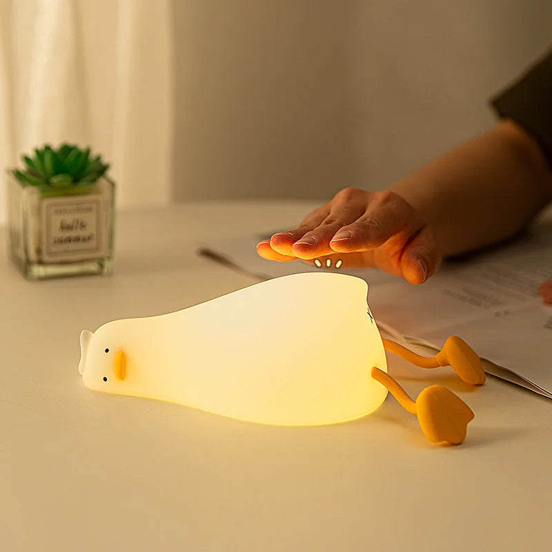 Norvo | QuackyGlow LED And Mood Light | Morsom Nattlampe | LED Dekorasjon for Hjem & Barnerom