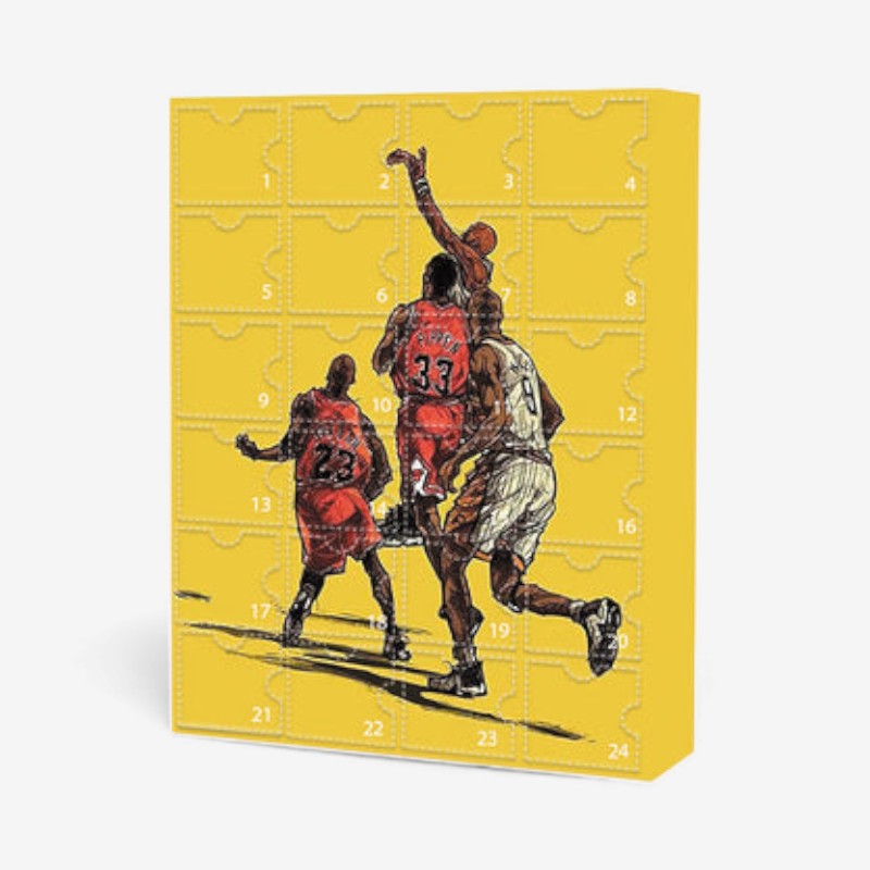 Norvo | BallTrove - Basketball tegneserie dukke nedtelling gaveeske