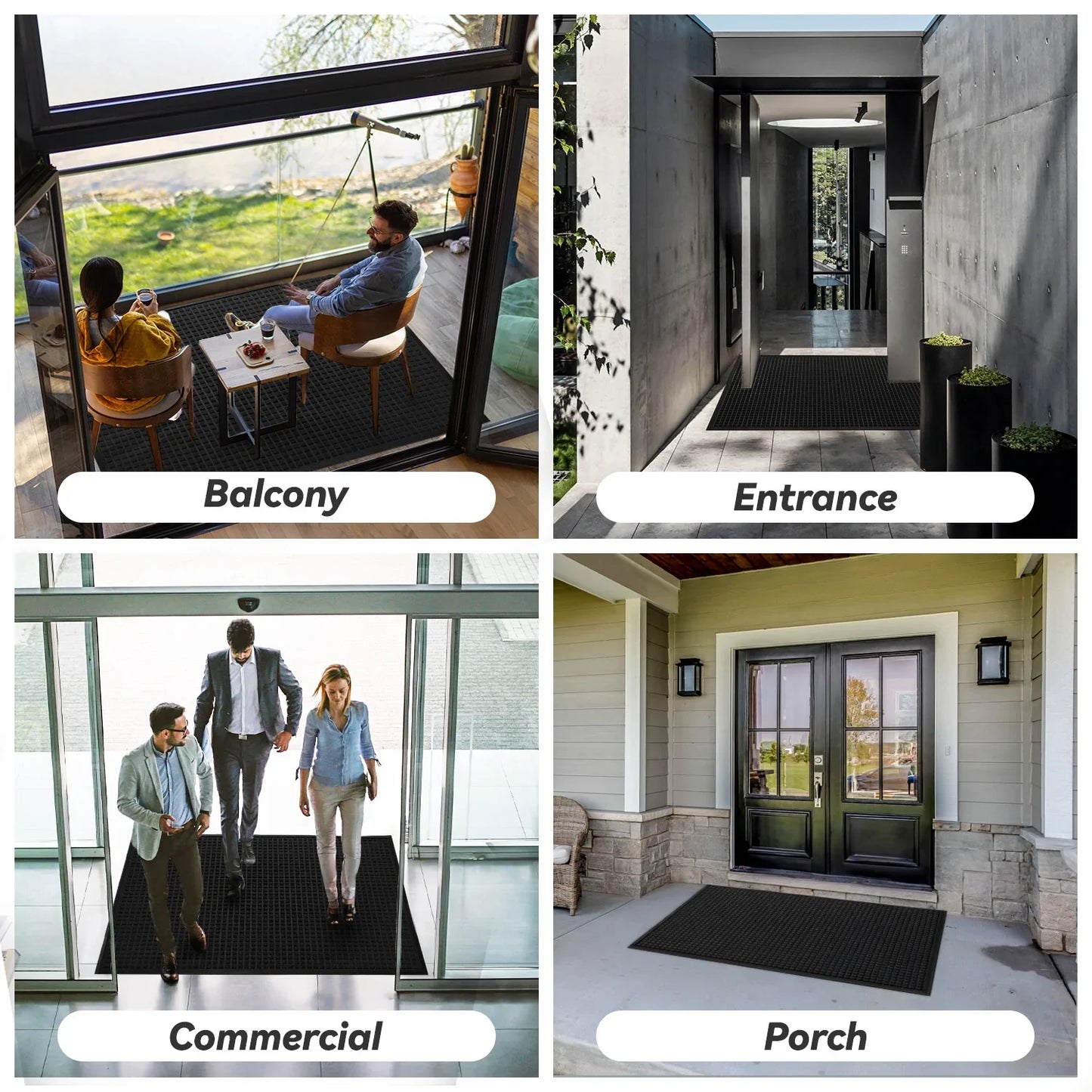 Norvo | Slitesterk Ruggfri Ute Dørmatte